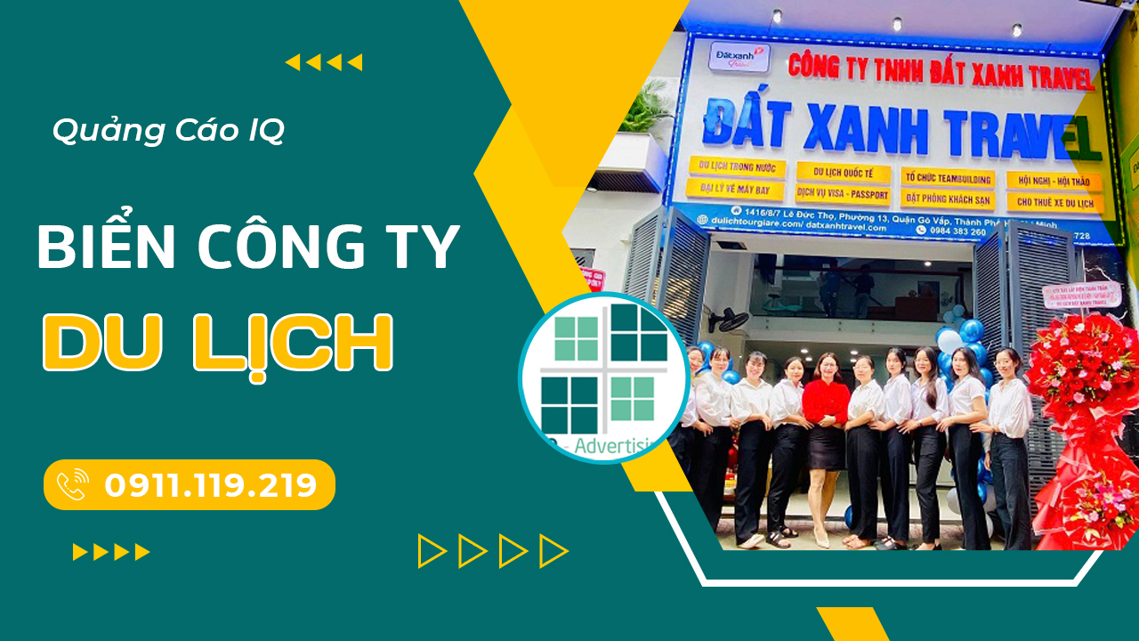 bảng hiệu công ty du lịch - Hình 3