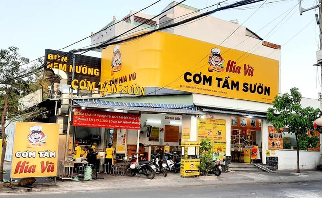 bảng hiệu quán ăn - Hình 5