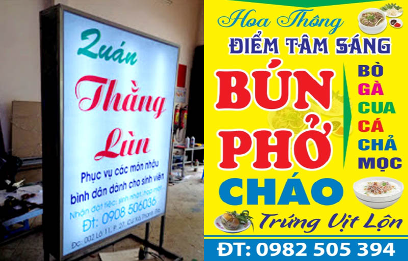 bảng hiệu quán ăn đẹp - Hình 2