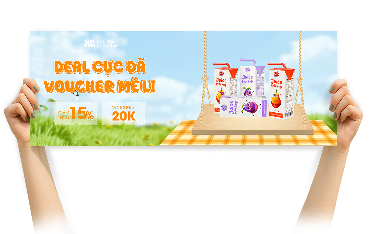banner cầm tay du lịch - Hình 2