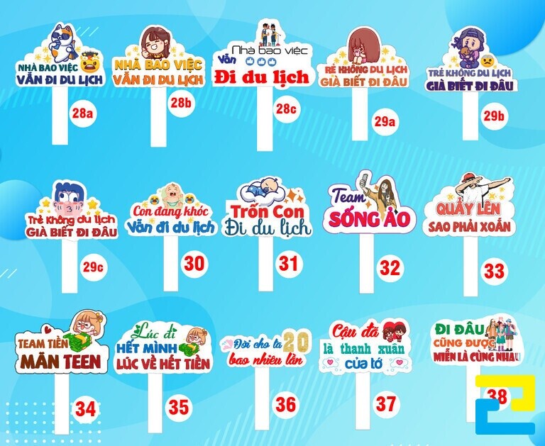 banner cầm tay du lịch - Hình 5