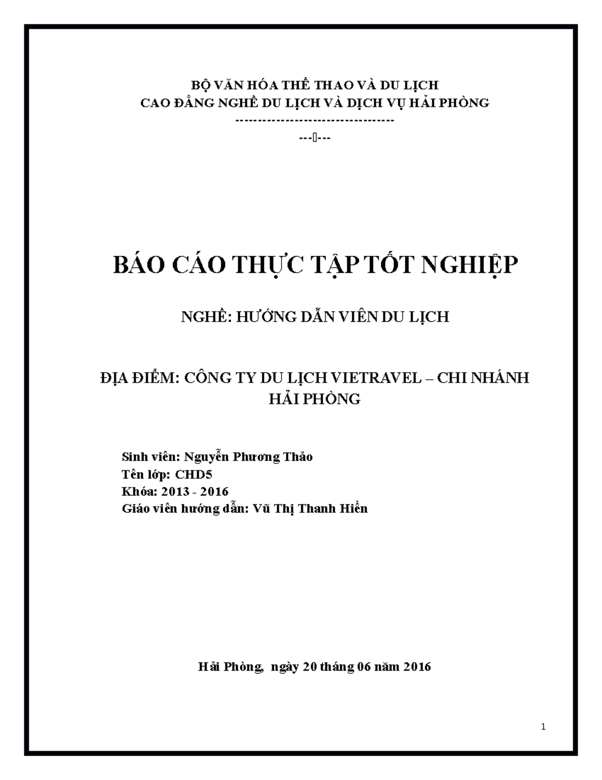 báo cáo thực tập công ty du lịch vietravel - Hình 3