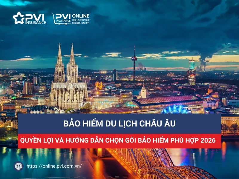 bảo hiểm du lịch châu âu pvi - Hình 1