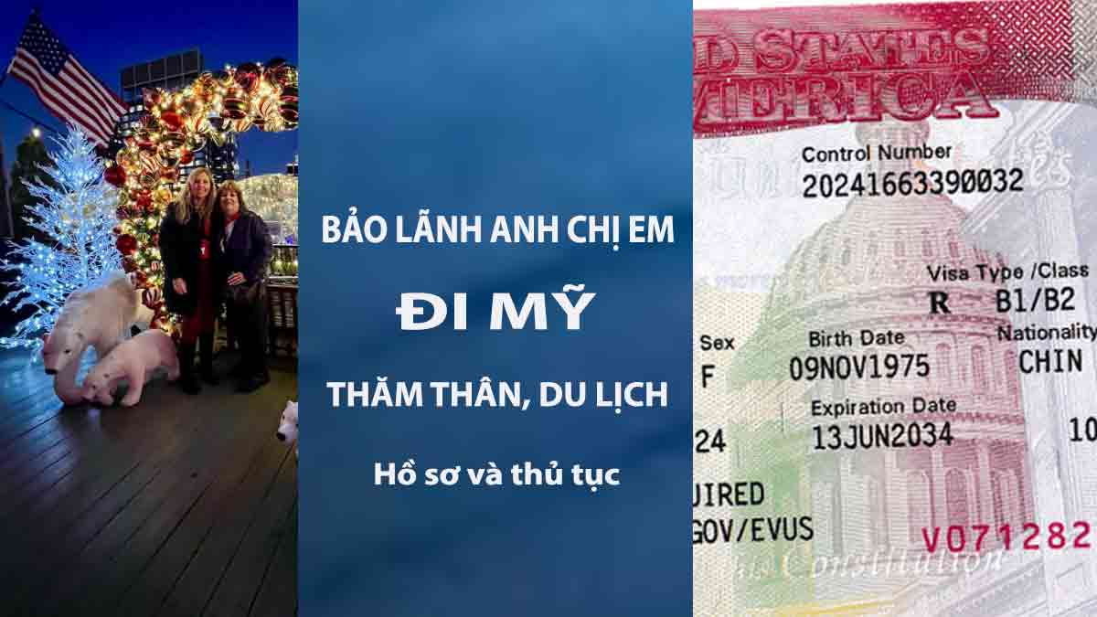 bảo lãnh thân nhân du lịch mỹ - Hình 2