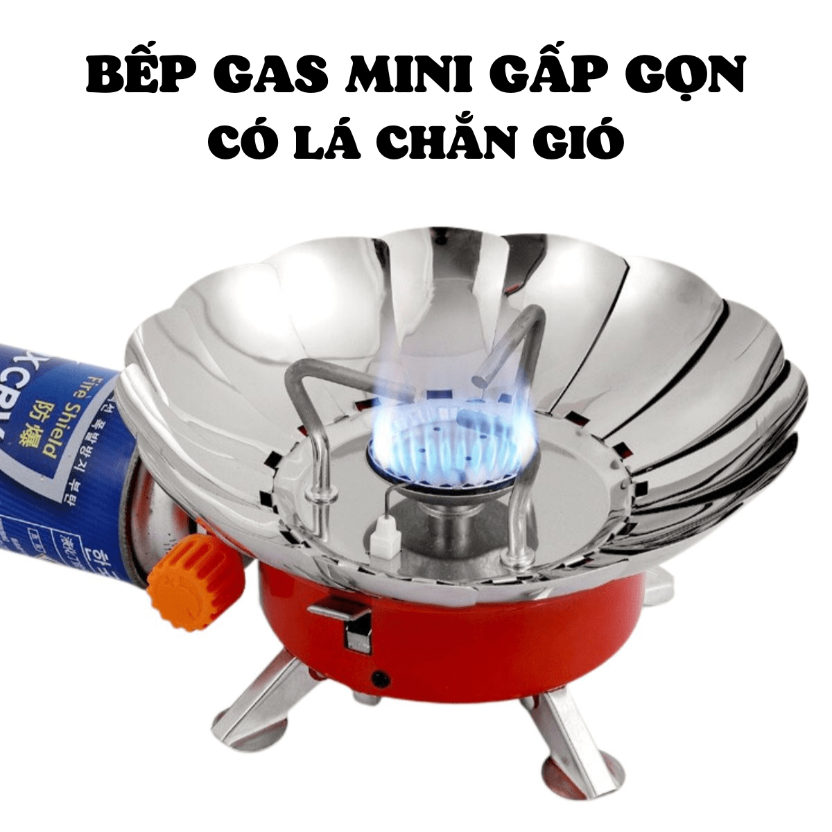 bếp ga mini du lịch gấp gọn - Hình 5
