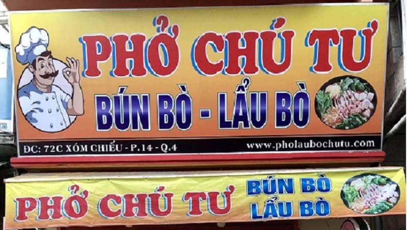 biển quảng cáo quán ăn - Hình 4