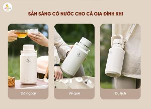 bình đun nước du lịch