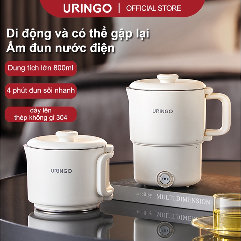 bình đun nước siêu tốc mini du lịch - Hình 3