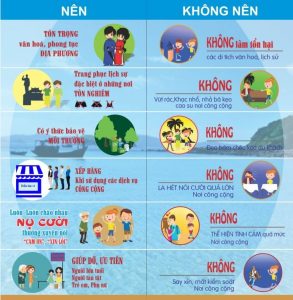 bộ quy tắc ứng xử văn minh du lịch
