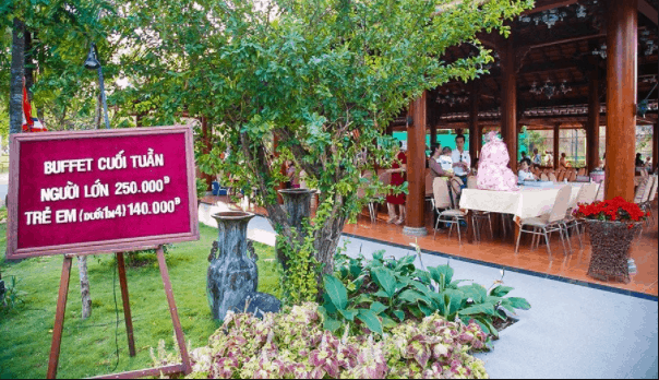 buffet khu du lịch văn thánh - Hình 1