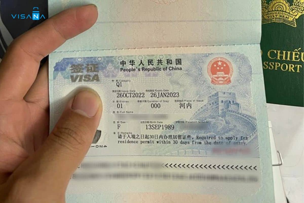 các loại visa du lịch trung quốc - Hình 3