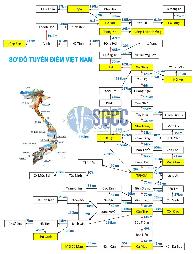 các tỉnh du lịch việt nam - Hình 3