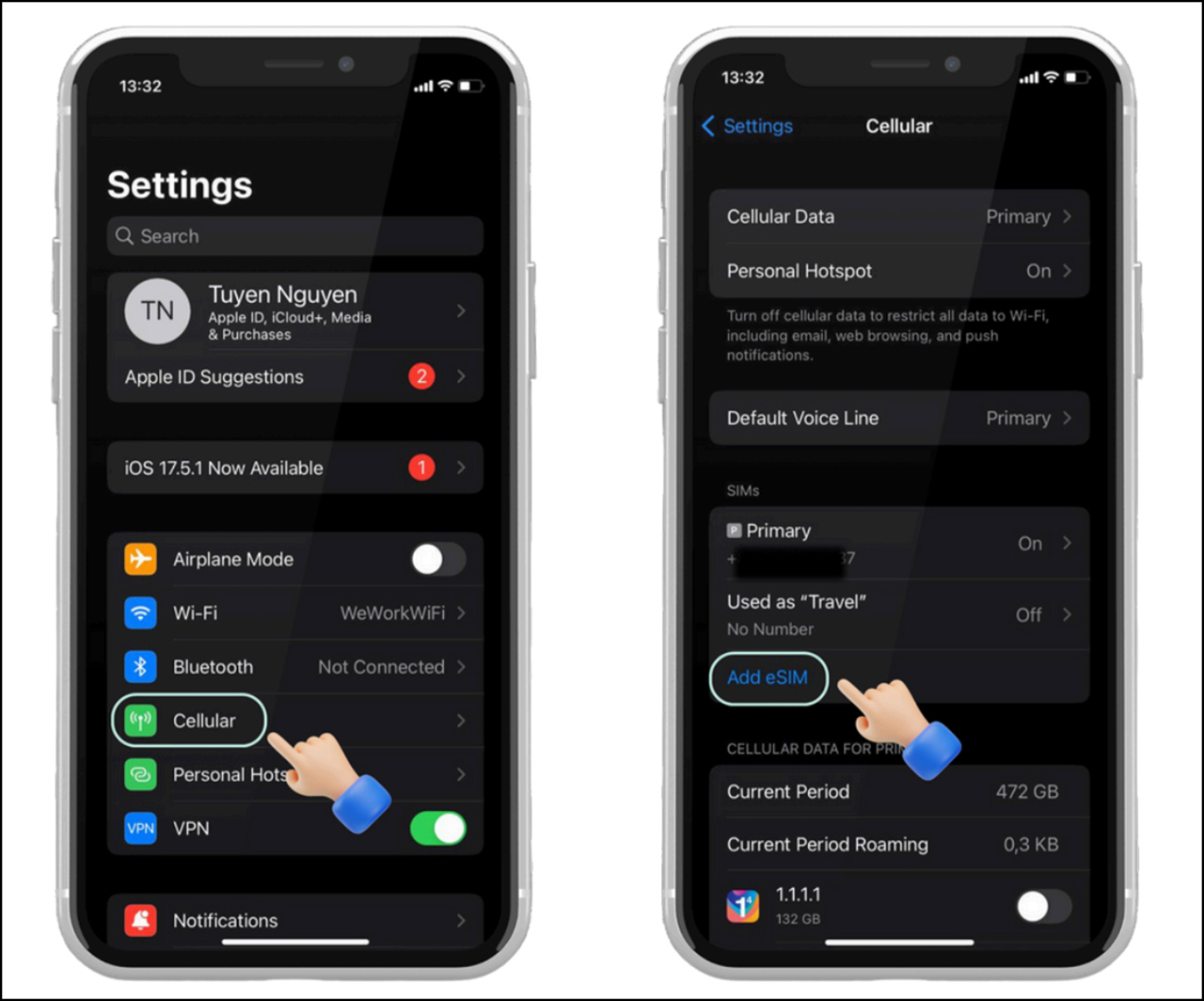 cách sử dụng esim du lịch - Hình 5