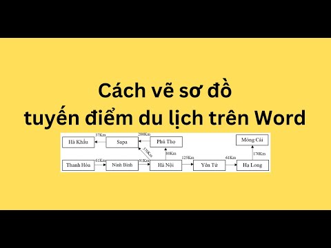 cách vẽ sơ đồ tuyến điểm du lịch - Hình 3