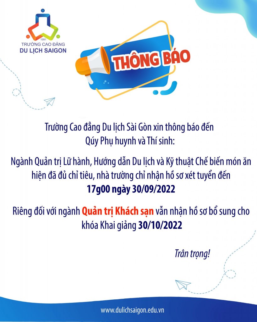 cao đẳng du lịch sài gòn ngành - Hình 4