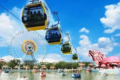 cáp treo du lịch trên không suối tiên - Hình 3