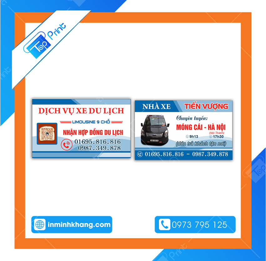 card visit du lịch - Hình 3