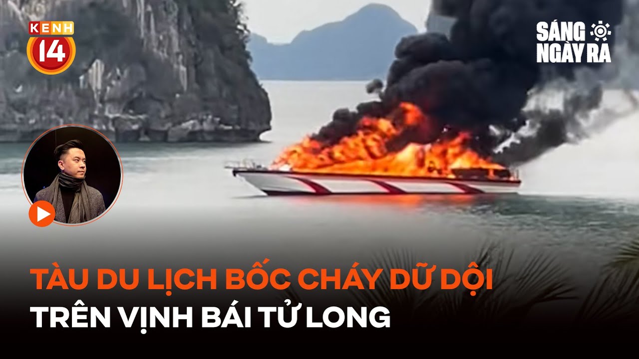 cháy tàu du lịch trên vịnh bái tử long - Hình 4