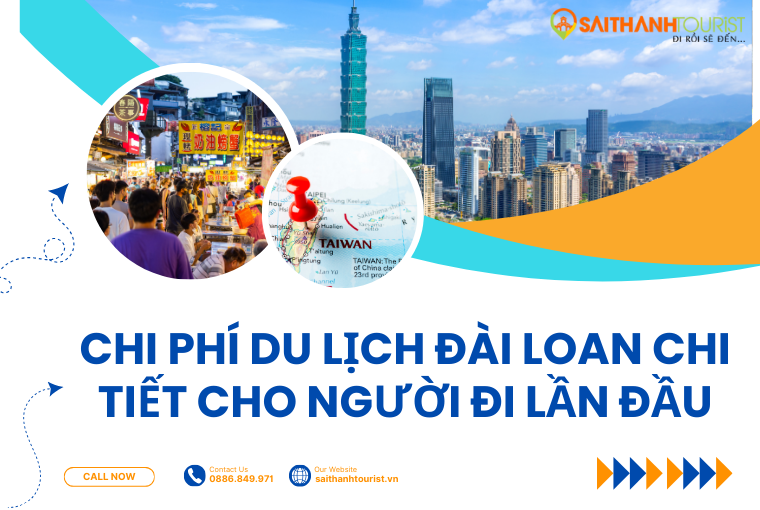 chi phí đi du lịch đài loan - Hình 4