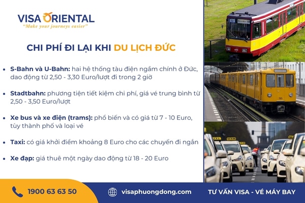 chi phí du lịch đức - Hình 1
