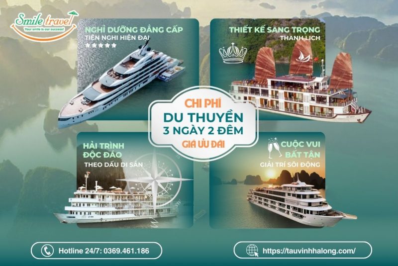 chi phí du lịch hạ long 3 ngày 2 đêm - Hình 2