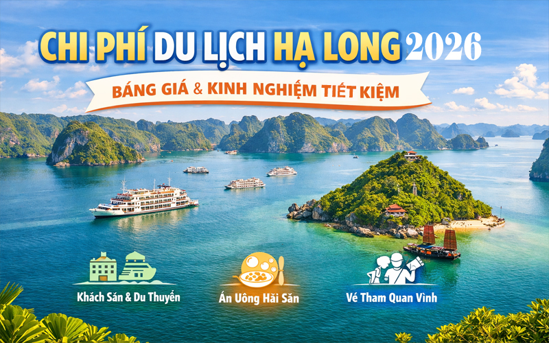 chi phí du lịch hạ long tự túc - Hình 5
