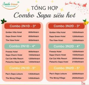 chi phí du lịch sapa