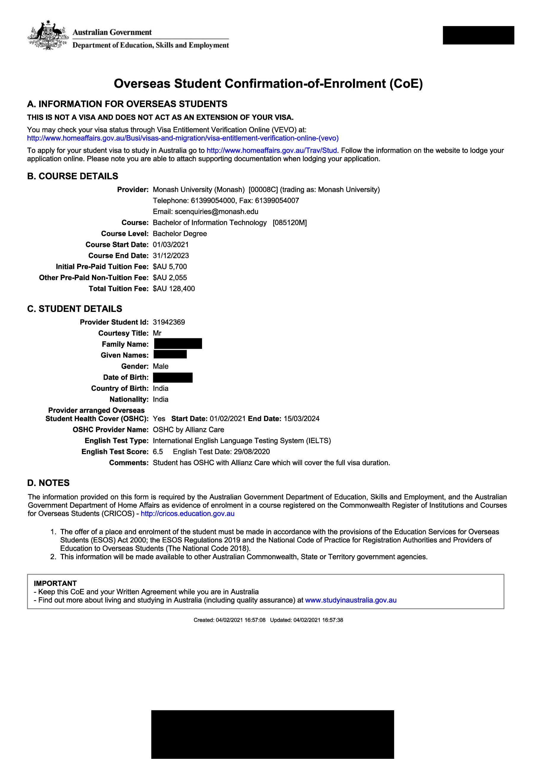 chứng minh tài chính visa du lịch úc - Hình 4