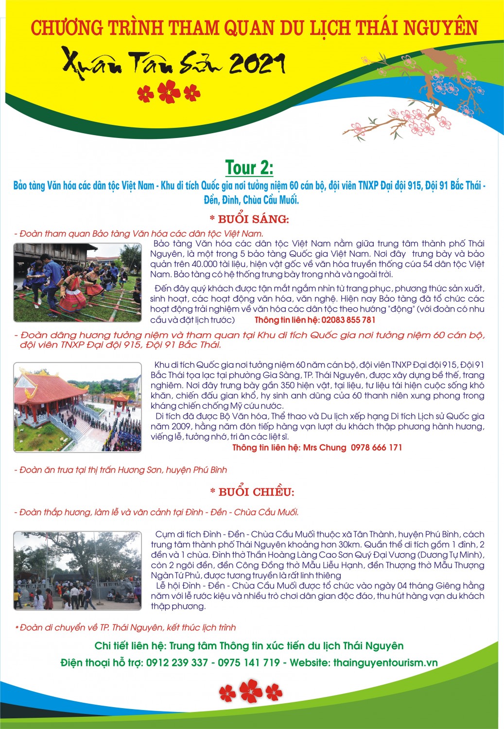 chương trình tour du lịch - Hình 2