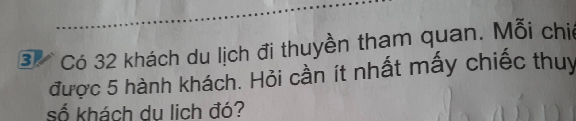có 32 hành khách du lịch đi thuyền tham quan - Hình 1