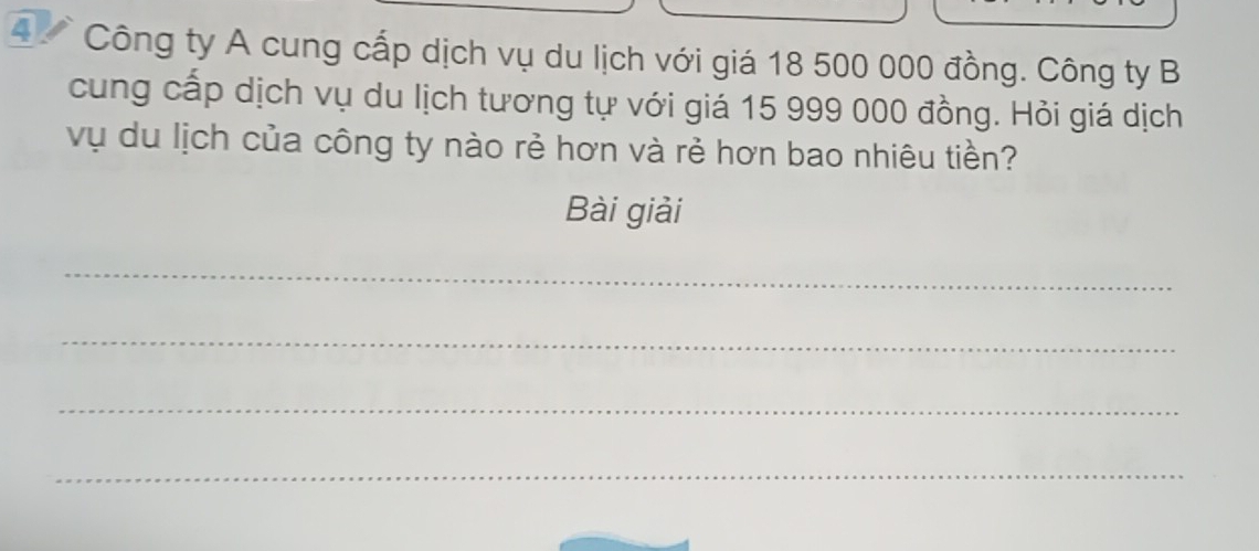 công ty a cung cấp dịch vụ du lịch với giá - Hình 1