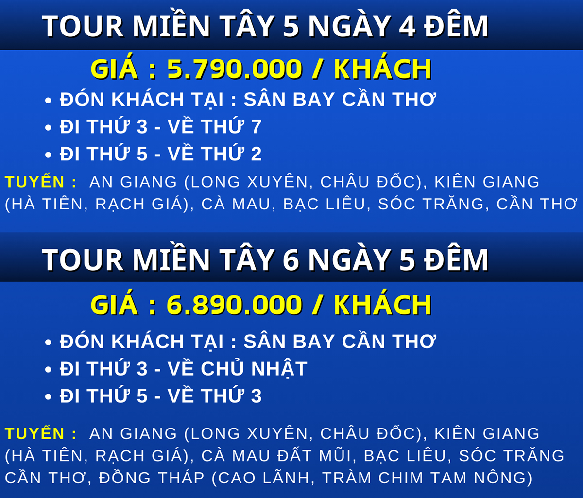công ty du lịch miền tây 5 ngày 4 đêm - Hình 3