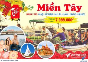 công ty du lịch miền tây tết