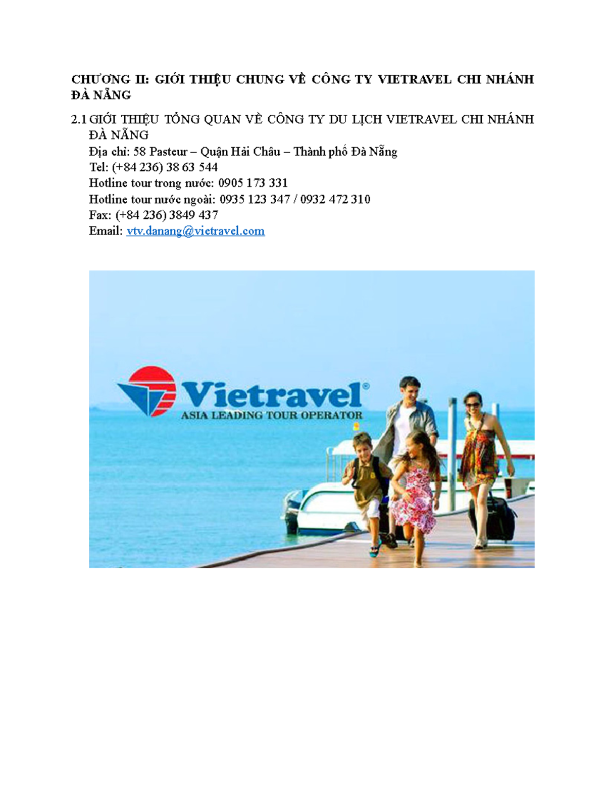 công ty du lịch tại đà nẵng - vietravel - Hình 3