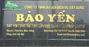 công ty tnhh du lịch, dịch vụ xây dựng bảo yến