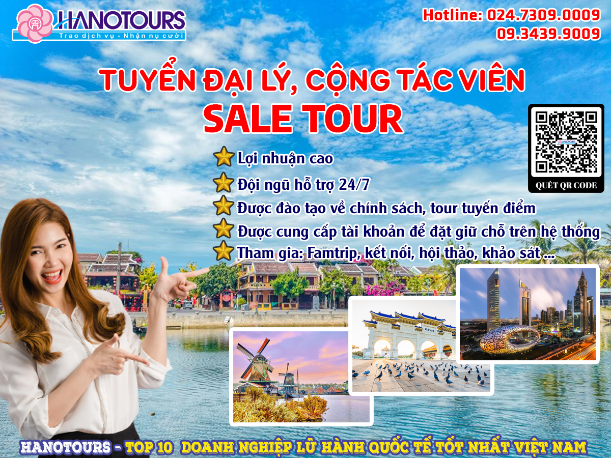 ctv bán tour du lịch - Hình 1