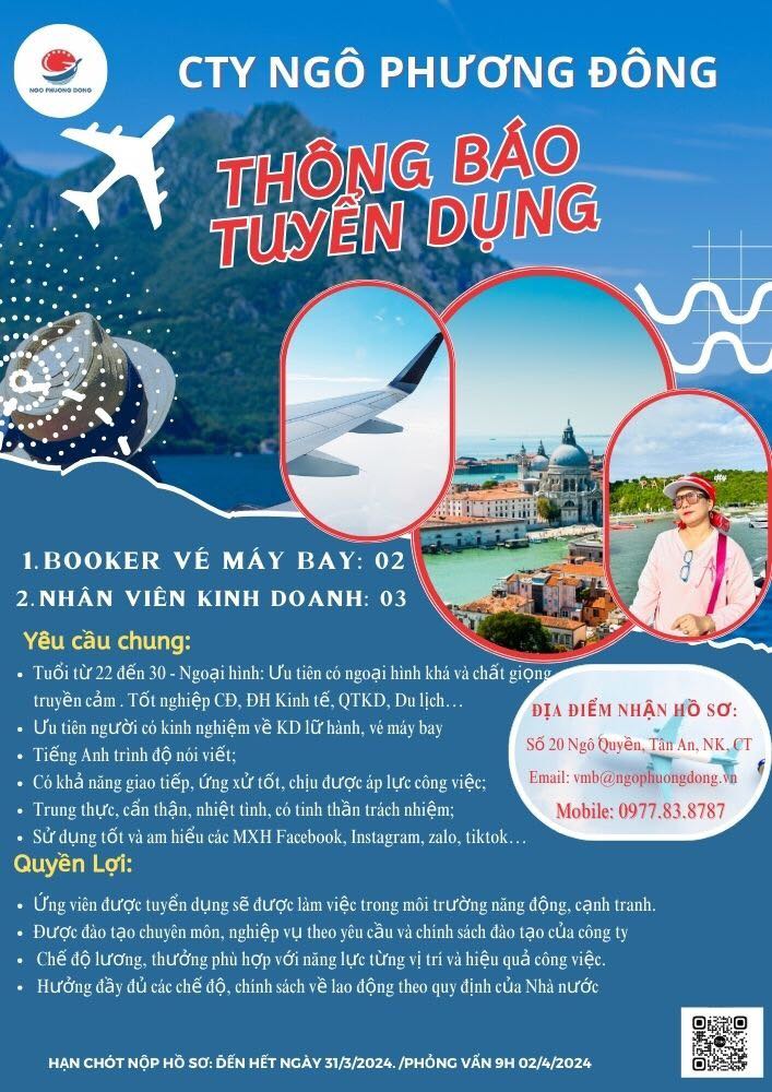 cty du lịch tuyển dụng - Hình 2