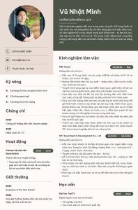 cv hướng dẫn viên du lịch