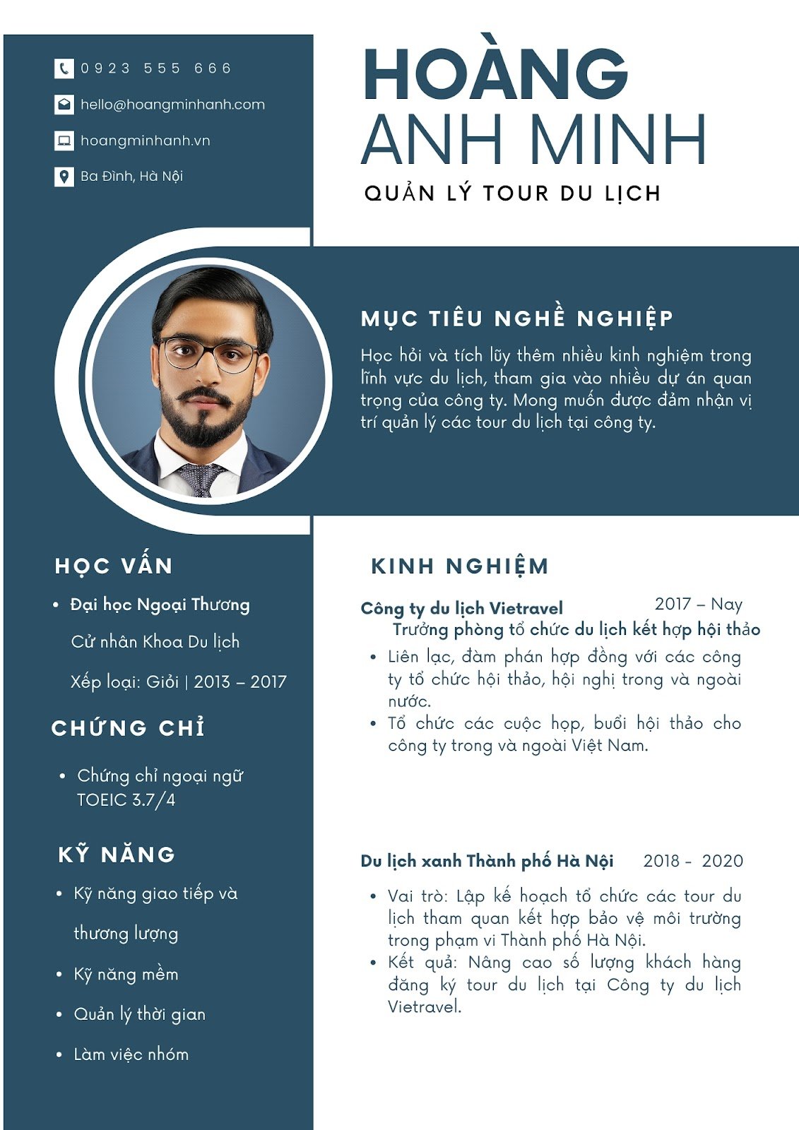 cv ngành du lịch - Hình 4