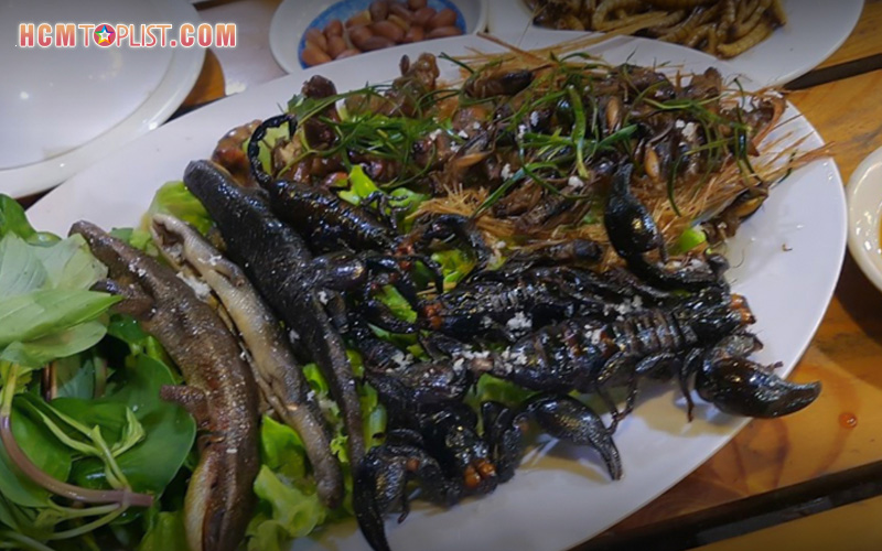 địa chỉ quán ăn côn trùng ở sài gòn - Hình 5