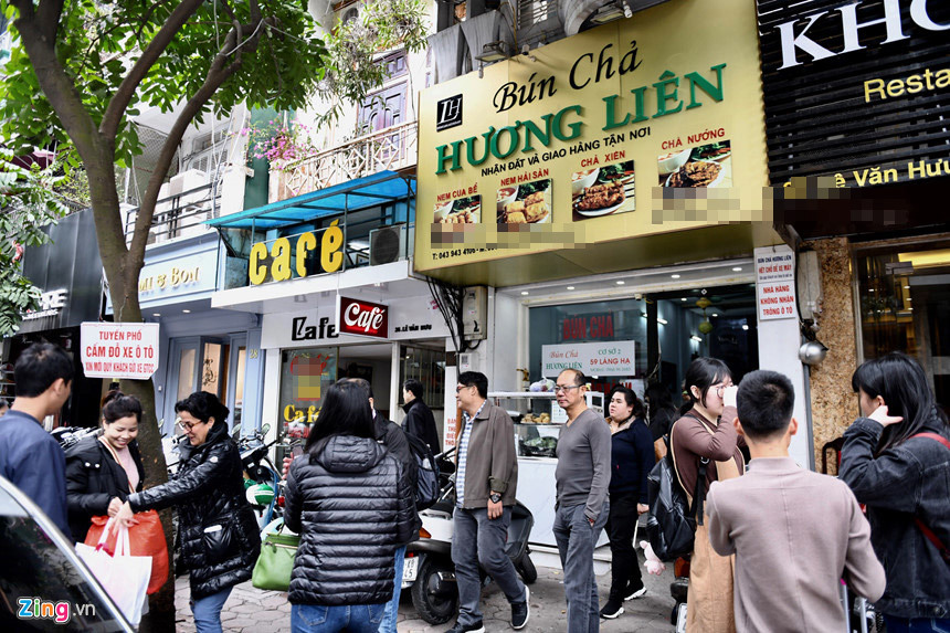 địa chỉ quán bún chả tổng thống mỹ ăn - Hình 4
