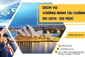 dịch vụ chứng minh tài chính du lịch