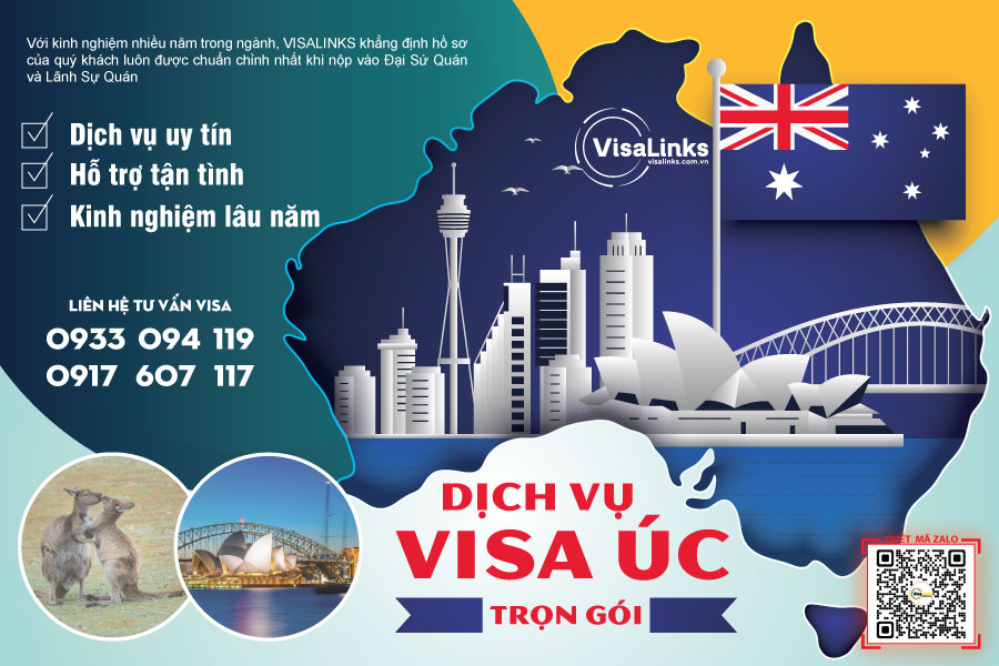 dịch vụ visa du lịch úc - Hình 1