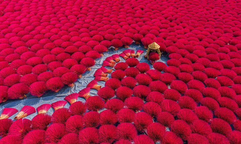 điểm du lịch làng nghề tăm hương quảng phú cầu - Hình 5