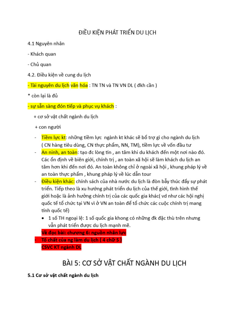 điều kiện phát triển du lịch - Hình 4