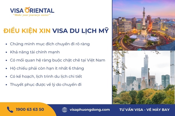 điều kiện xin visa du lịch mỹ - Hình 5
