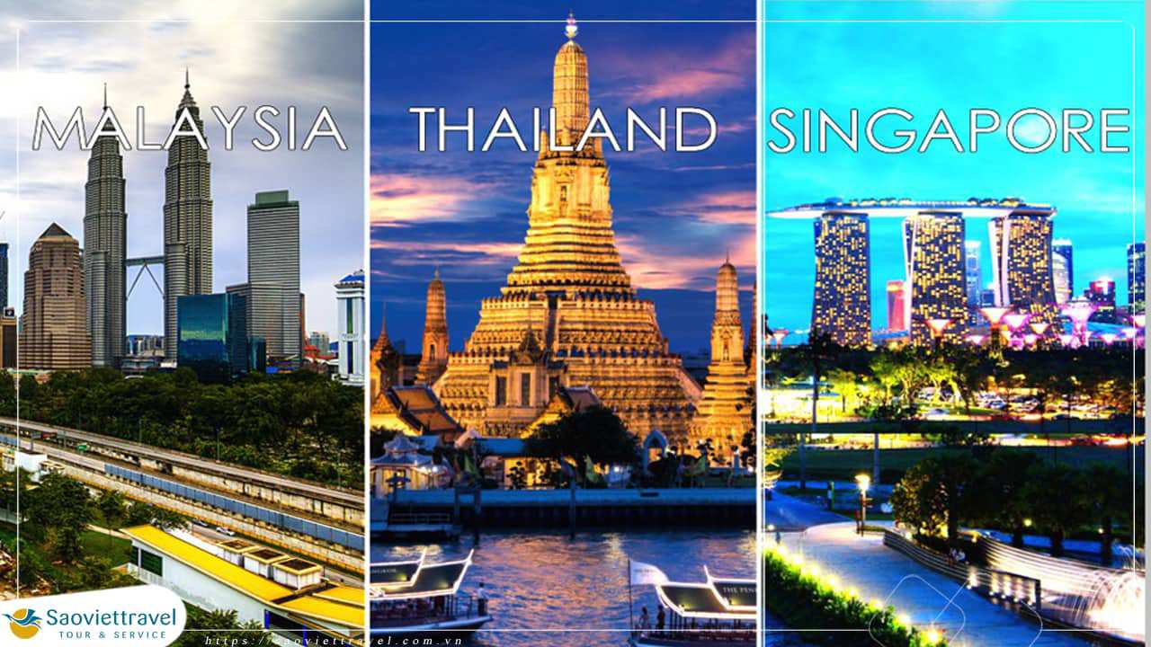 du lịch 3 nước singapore - malaysia thailand - Hình 1