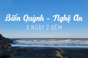 du lịch biển quỳnh 3 ngày 2 đêm