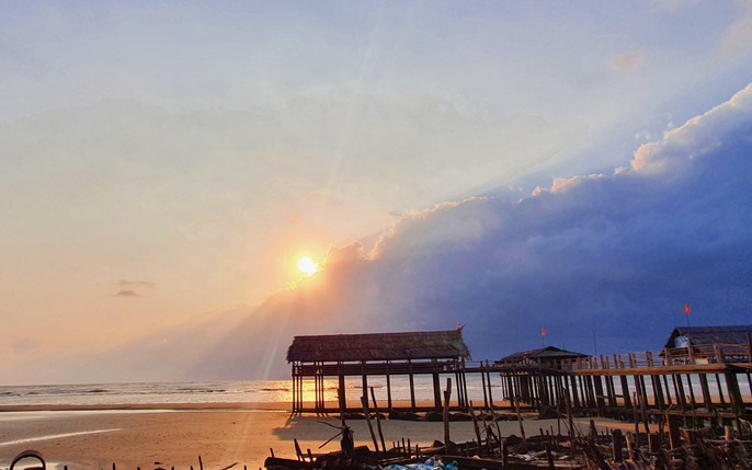 du lịch biển thạnh phú ảnh - Hình 3