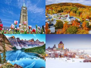 du lịch canada mùa nào đẹp nhất